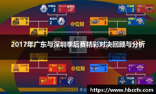 2017年广东与深圳季后赛精彩对决回顾与分析