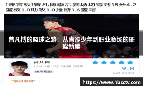 曾凡博的篮球之路：从青涩少年到职业赛场的璀璨新星